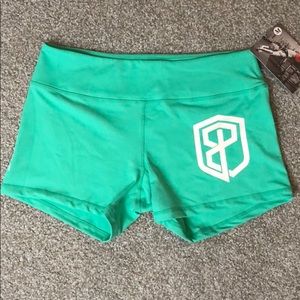 Born Primitive Vigor Booty Shorts (Teal)